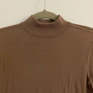 Luxe Wool Mockneck Tee